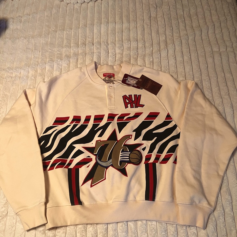 Mitchell & Ness 76ers Pullover